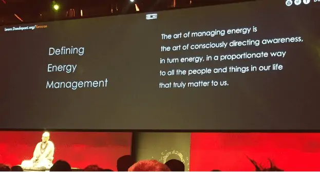 Defining energy management