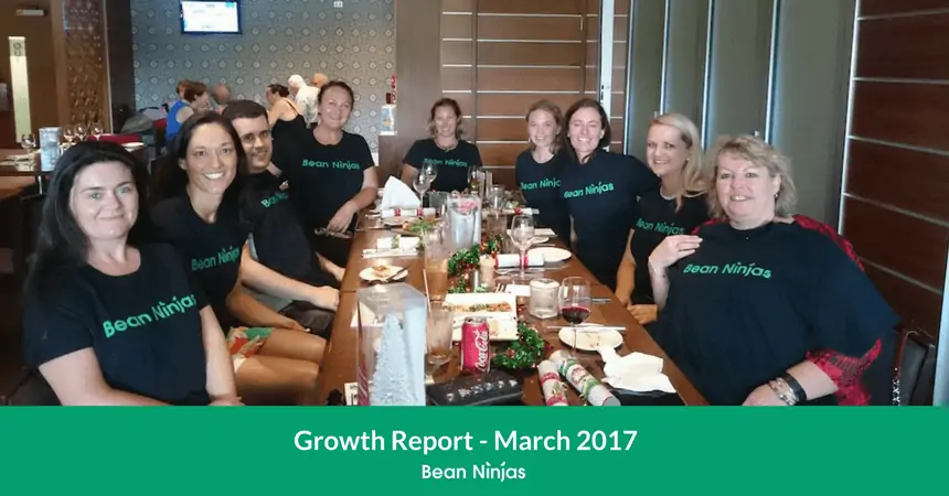 Bean Ninjas team growth