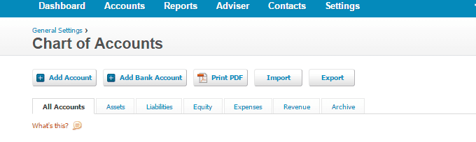 Chart Of Accounts List Australia