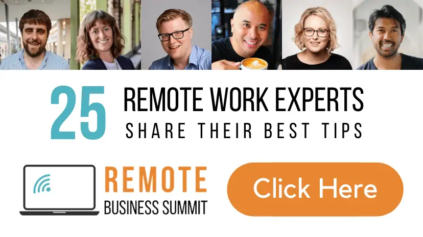 remote business summit banner