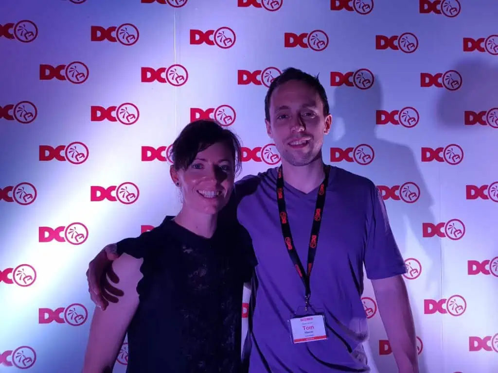 Meryl and Tom at DCBKK 2018