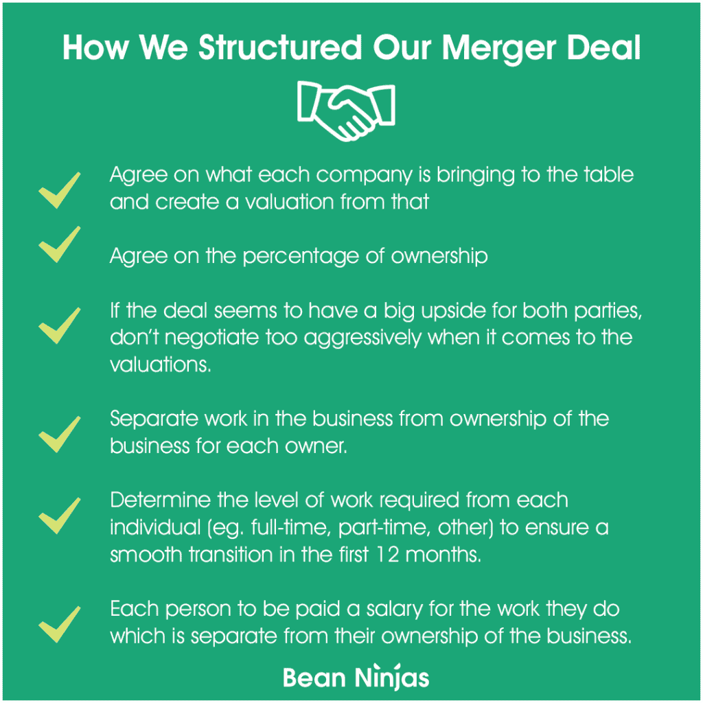 Merger deal structure