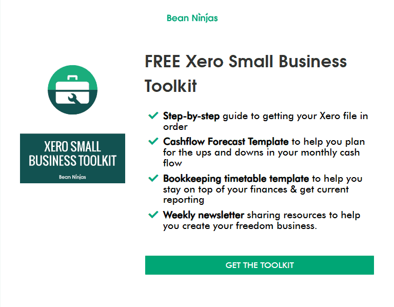 Xero Small Business Toolkit